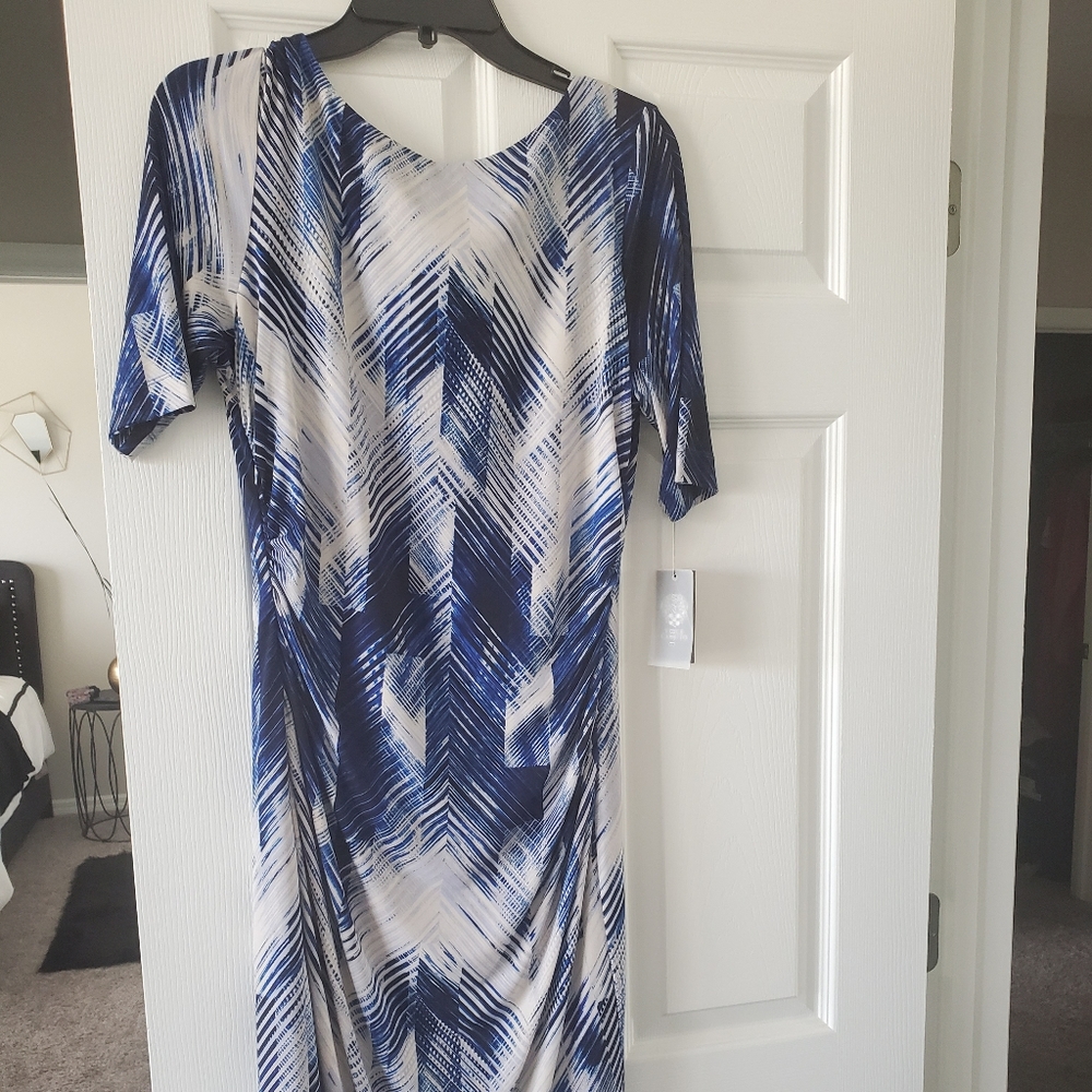 Navy blue dress